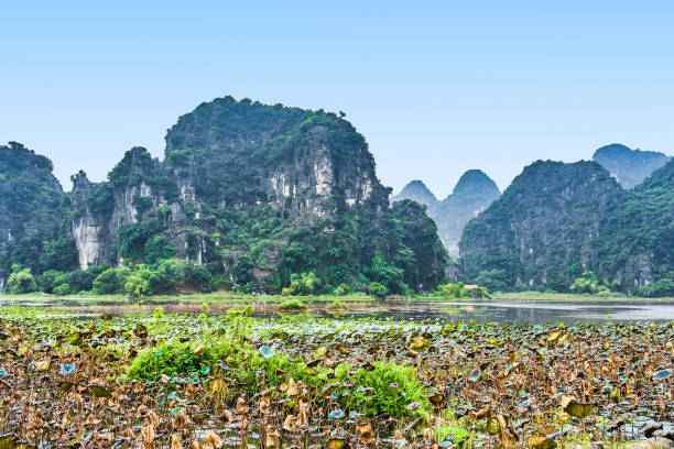 istock Mountains view in Ninh Binh, Vietnam 1085243060