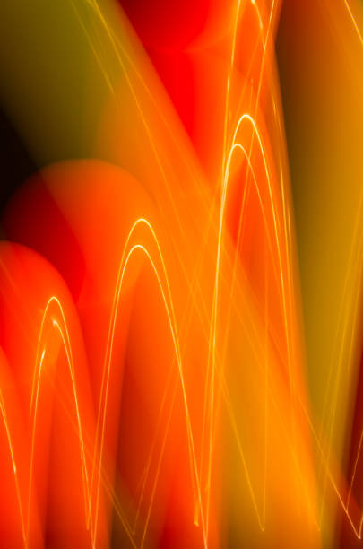 istock Light Painting with balls. Abstract photography 1085244158