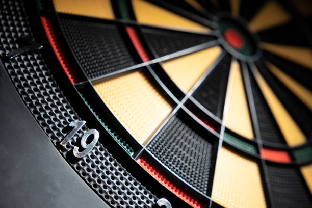 istock Close up of dartboard 1085245390