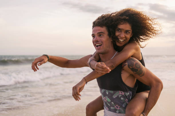 istock Wild couple on the beach 1085249102