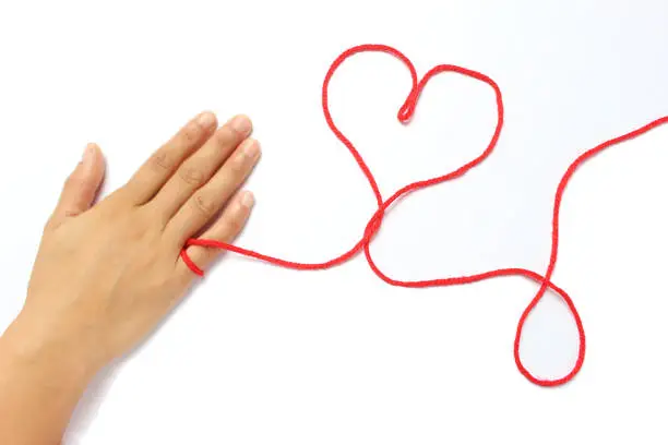Photo of Red string of fate