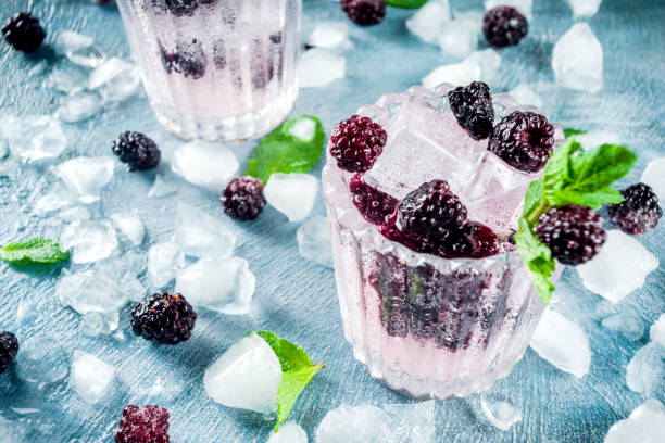 istock Homemade blackberry lemonade 1085252552