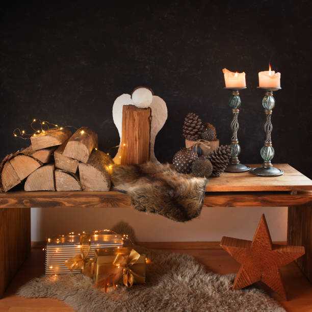 istock Christmas decoration at home 1085255198