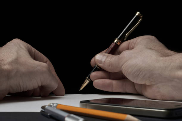 istock hands of man as in office post 1085260732