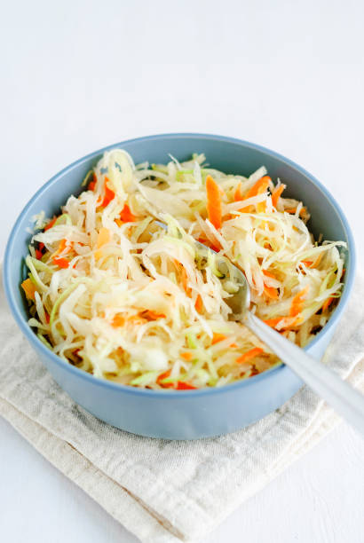 istock Bowl with sauerkraut and fork 1085261194