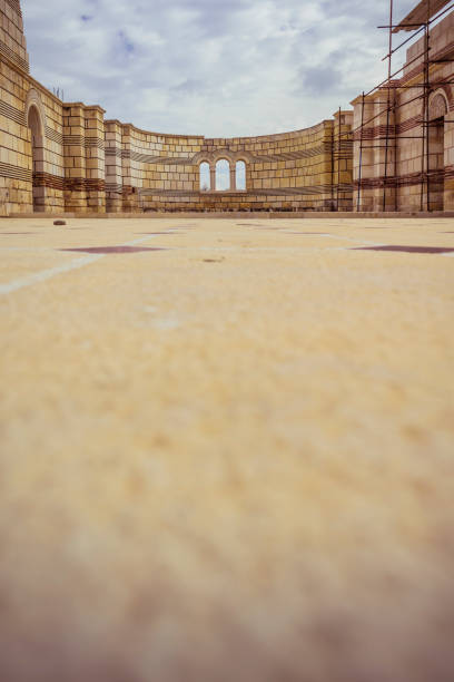The Old Great Basilica in Pliska. The largest in Medieval Southeast Europe.