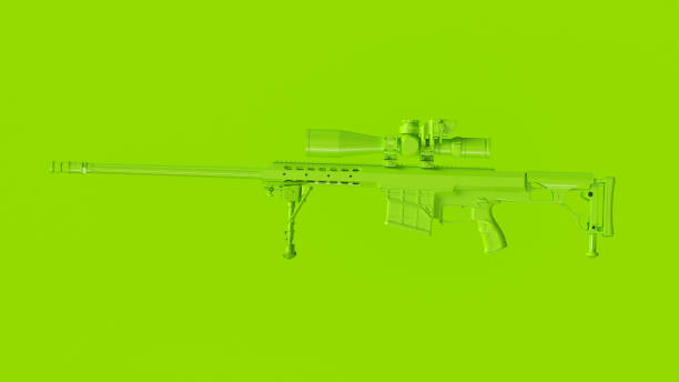 istock Green Large Caliber Sniper Rifle 1085274806