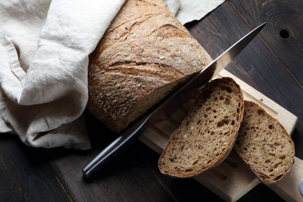 istock Unleavened bread with grains and seeds 1085282430