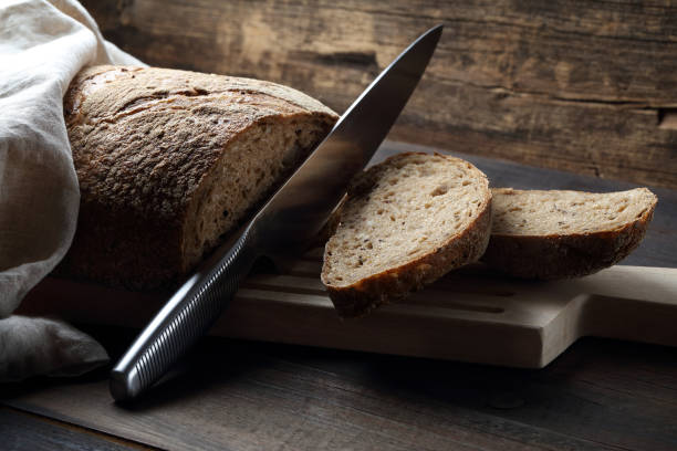 istock Unleavened bread with grains and seeds 1085283270