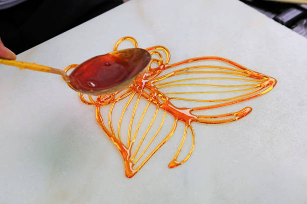 chinese tradition syrup butterfly craft