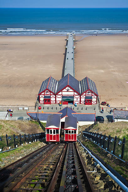 istock Saltburn pier and unique inclined railway 108533163