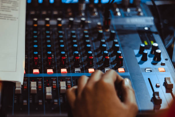 istock Mixing console at the concert 1085333658