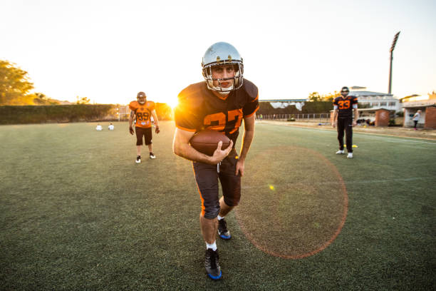 istock Young Player holding the ball 1085336756