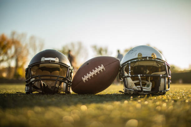 istock Equipment for American football 1085338934