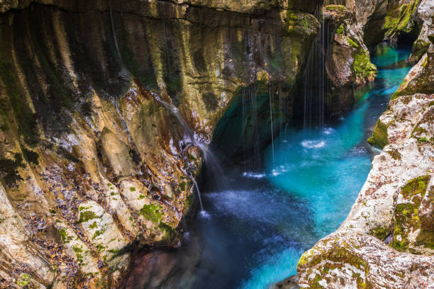 istock Emerald Soca River Gorge in Slovenia 1085347772