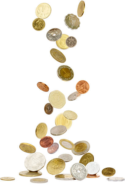 istock Coins from all over the world 108535157