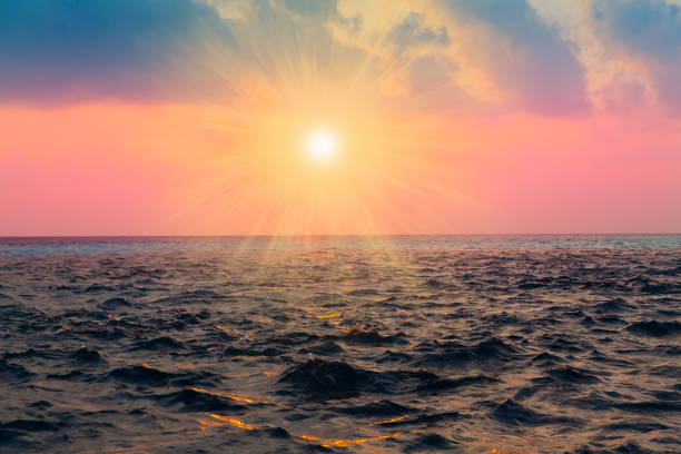 istock Maldives,  tropical sea background sunset ! 1085356750
