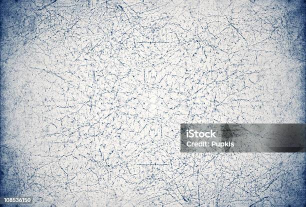 Grunge Aged Paper Background Stock Photo - Download Image Now - Backgrounds, Blank, Blue