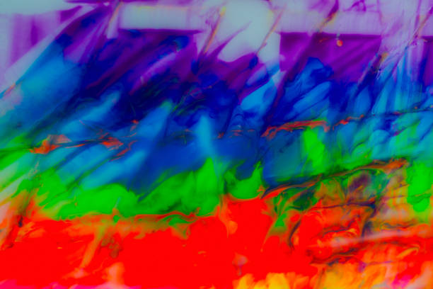 istock Abstract art colourful background. Hand-painted background.  - Image 1085362622
