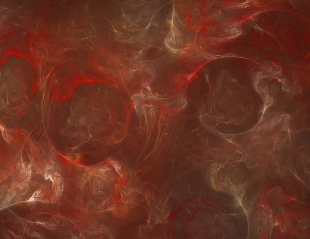 istock image of one Digital Fractal on Black Color 1085375300