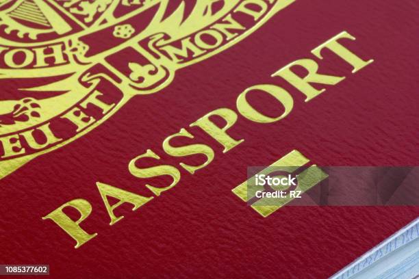 Passport Stock Photo - Download Image Now - Passport, UK, Airport