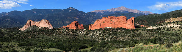 istock Garden of the Gods panoramic 108537860