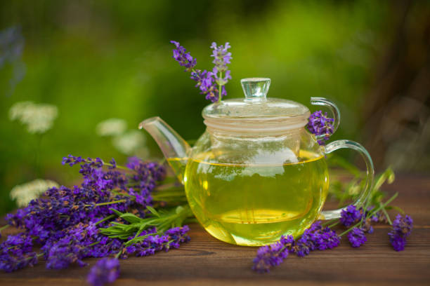 istock green tea in beautiful teapot 1085384552
