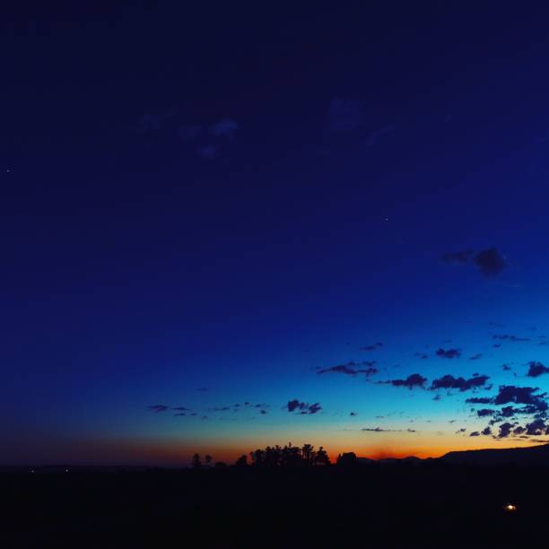 istock Aerial view of sunset 1085419552