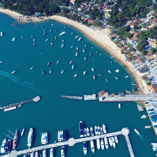 istock Aerial view of beach 1085420706