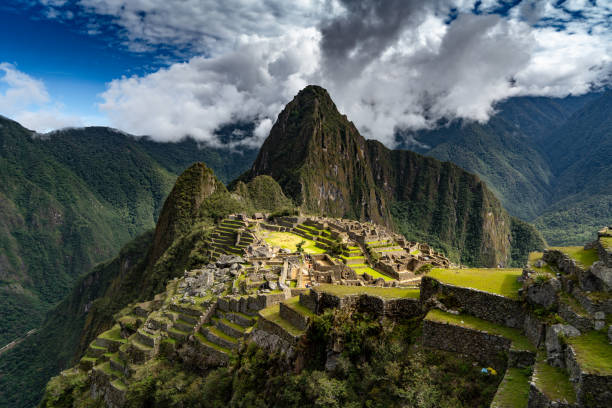 machu picchu - machu picchu foto e immagini stock