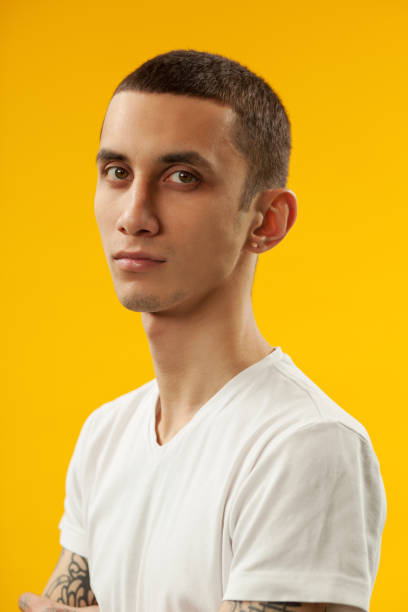 istock Studio portrait of a 20 year old man 1085437612