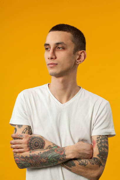 istock Studio portrait of a 20 year old man 1085437658