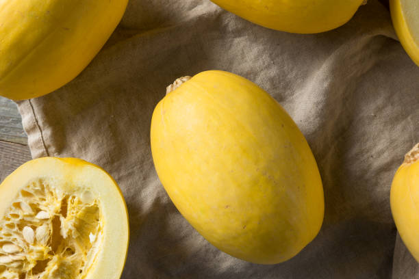 istock Raw Organic Yellow Spaghetti Winter Squash 1085439690