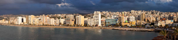 panorama sydonu (saida), liban - sidon zdjęcia i obrazy z banku zdjęć