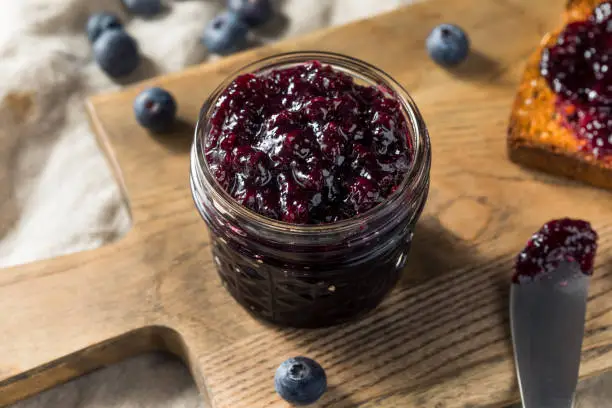 Photo of Organic Homemade Blueberry Huckleberry Preserves