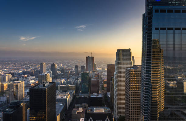 istock DTLA Skyscrapers - Dusk 1085468774