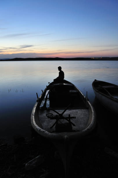istock children on the boat at sunset 108546953