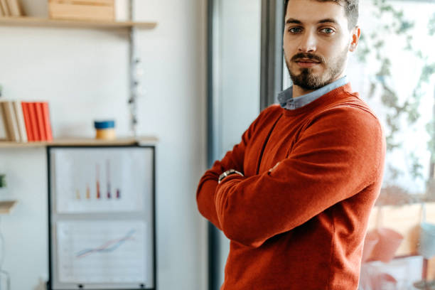 istock Portrait of successful man 1085475580
