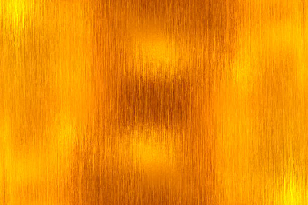 istock Shiny yellow leaf gold metall texture 1085479848