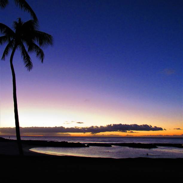 istock Skys after glow from Ko'Olina sunset 12 20 2018, Kapolei, Oahu, HI 1085482782