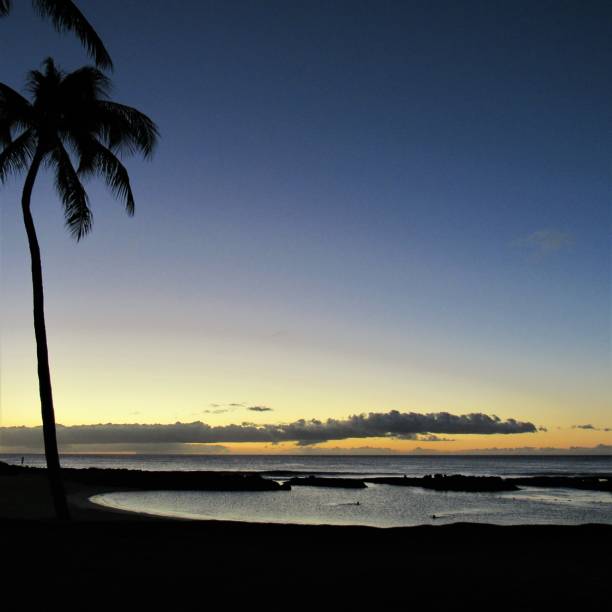 istock Skys after glow from Ko'Olina sunset 12 20 2018, Kapolei, Oahu, HI 1085482810