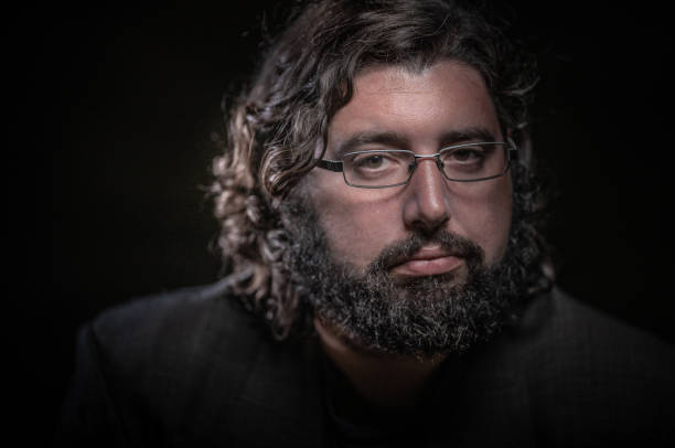 istock Young bearded man portrait 1085509250