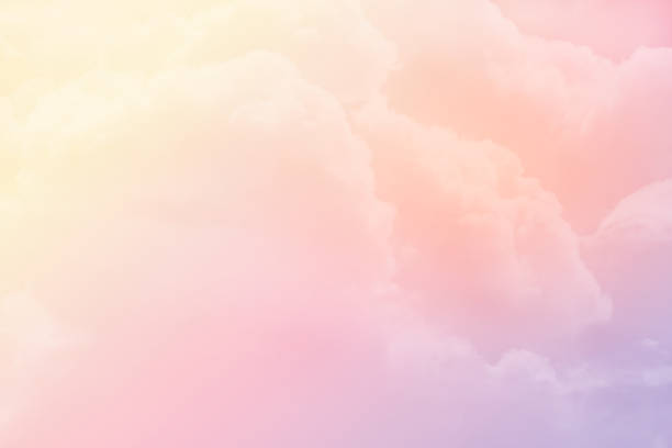istock fantasy cloudy sky with pastel gradient color , nature abstract background 1085521744