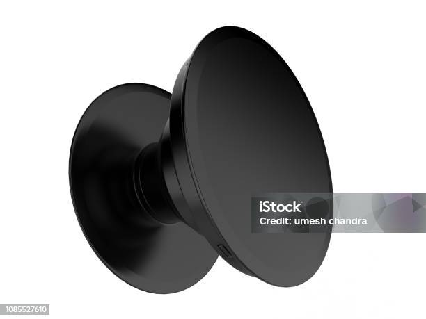 Blank Smart Phone Pop Socket Stand And Holder For Branding 3d Rendering  Illustration Stock Photo - Download Image Now - iStock