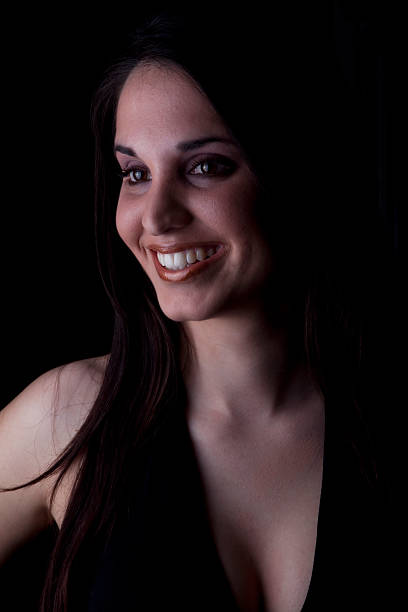 istock Beautiful sexy brunette 108555997