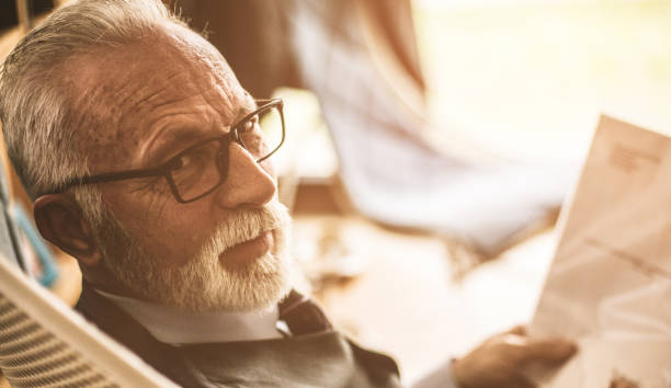 istock Sign in contract. Senior businessmen. Close up image. 1085567464