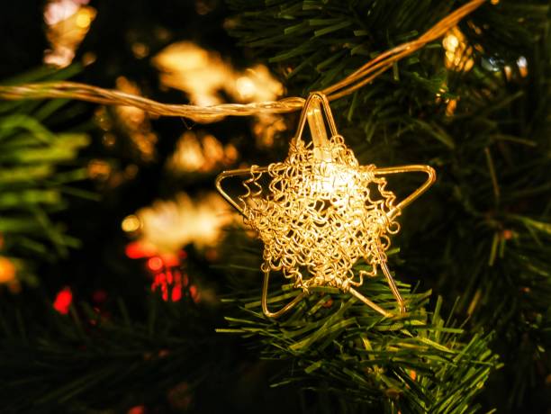 istock christmas background with decoration star 1085586844