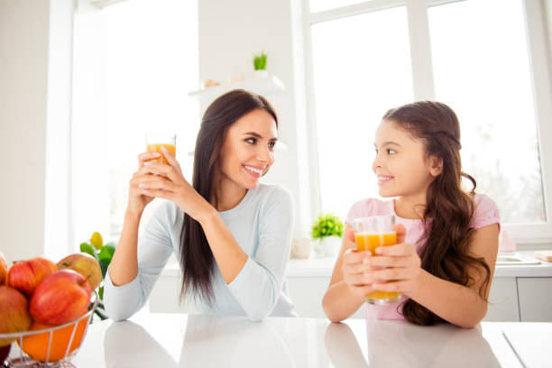 istock Good morning Nice attractive beautiful caucasian mummy smiling 1085594770