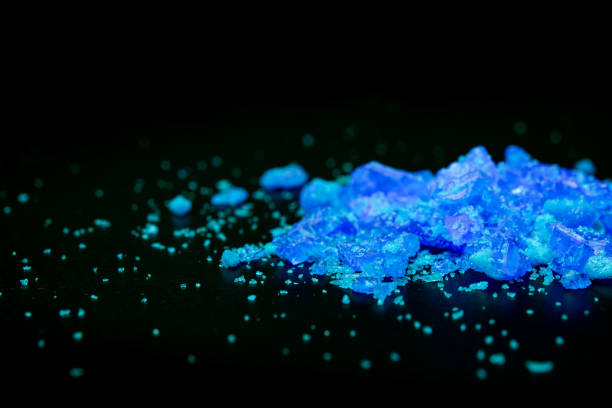istock The copper sulfate becomes to be blue when it is moist 1085598154