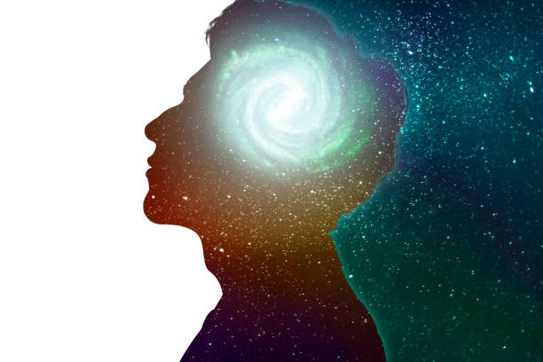 istock Side view of young man brain and thinking concepts 1085606036